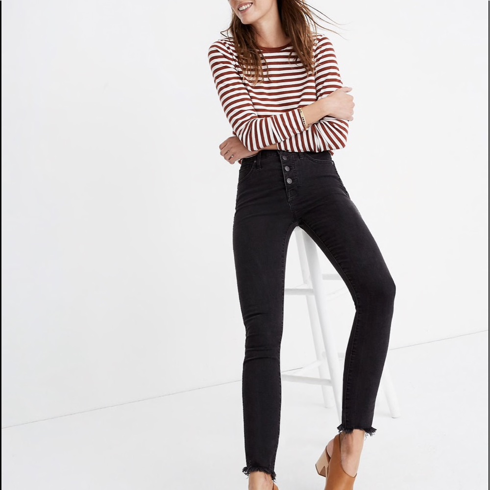 Madewell 10-Inch High-Rise Skinny Jeans